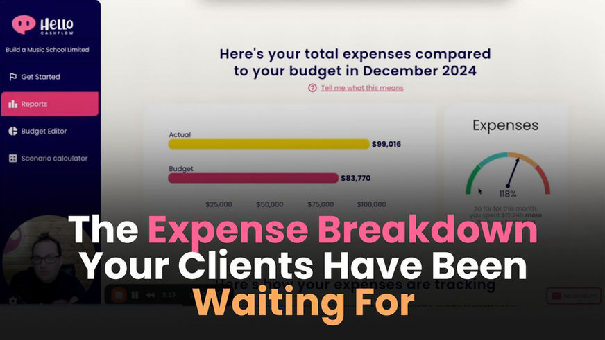 1. The Expense Breakdown Your Clients Have Been waiting For